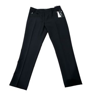 NEW with tags Zoe & Rachel cigarette style black pants Sz 12
